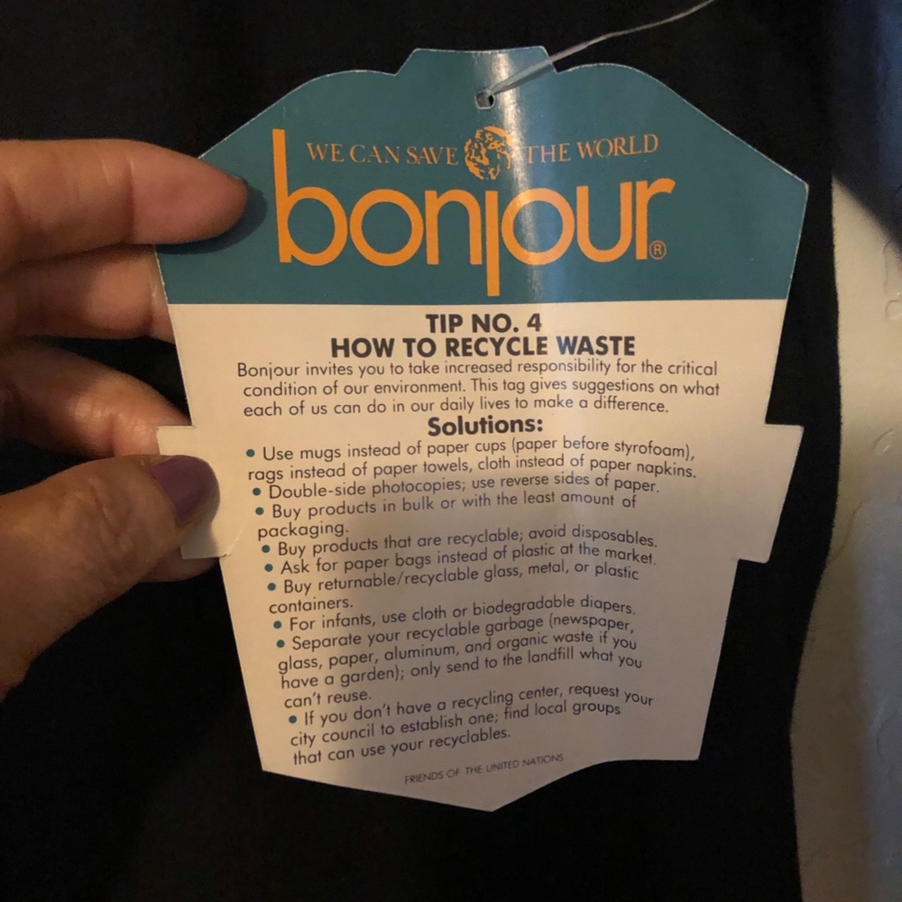 Bonjour XL long sleeve shirt - Picture 3 of 6